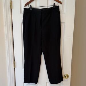 J. Crew Elegant Black Ankle Pants